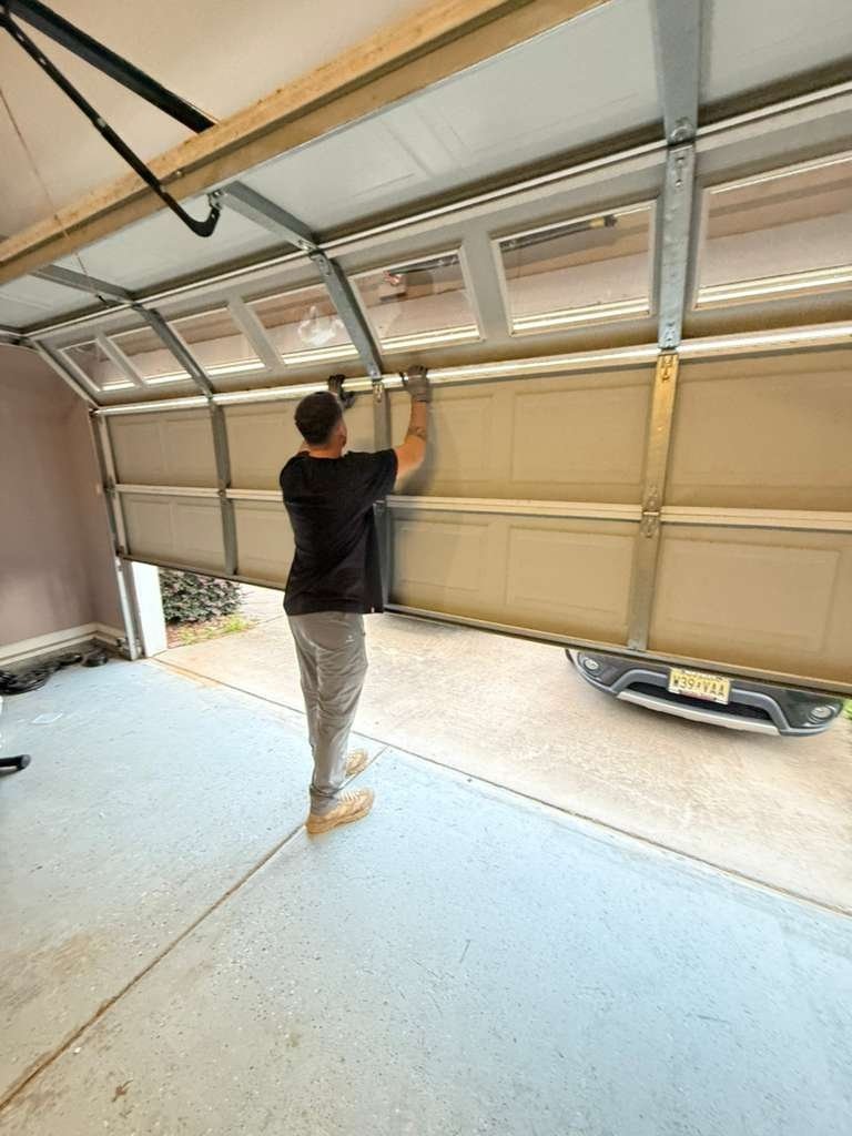Garage door repair work, gallery photo 6